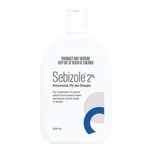 Sebizole Anti-Dandruff Shampoo 2% 200ml