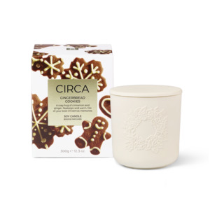 Candles: Circa Candle Gingerbread Cookies 300g
