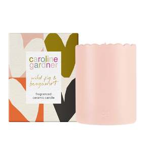 Candles: Caroline Gardner Wild Fig & Bergamot Ceramic Candle 220g