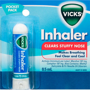 Cough Cold: Vicks Inhaler Single 0.5ml