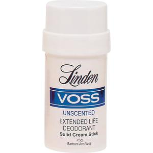 Voss Extended Life Deodorant Stick Unscented 75g