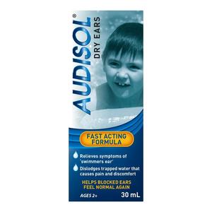 Ear Medicines: Audisol Dry Ears 30ml