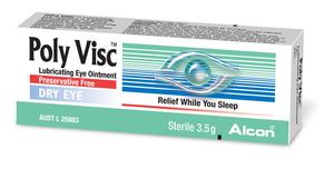 Eye Care: Alcon Poly-Visc Lubricating Eye Ointment 3.5g