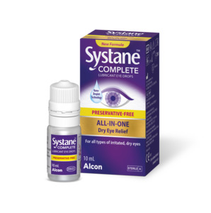 Eye Medicines: Systane Complete MDPF Eye Drops 10ml