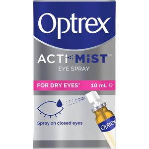 Eye Medicines: Optrex Actimist Dry & Irritated Eye Spray 10ml