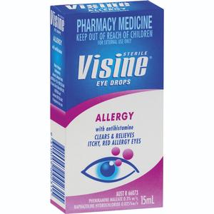 Eye Medicines: Visine Allergy Eye Drops 15ml