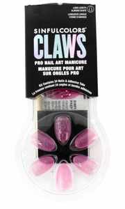 False Nails Nail Art: Sinful Colours Claws Holo J/Bling