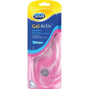 Foot Care Inner Soles Accessories: Scholl Gel Activ Insoles Flat Shoes