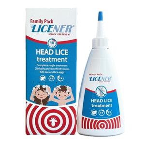 Hair Lice Treatments: Licener Head Lice Treatment Family Pack 200ml