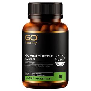GO Healthy GO Milk Thistle 50,000 VegeCapsules 60s