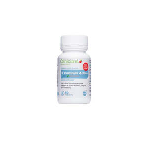 Clinicians B Complex Active Tablets 60s