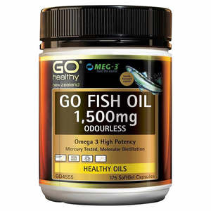 GO Healthy GO Fish Oil 1500mg Capsules 175s