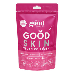 Hair Skin Nails: The Good Vitamin Co Skin Vegan Collagen Pouch Soft-Chews 28s