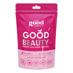 Hair Skin Nails: The Good Vitamin Co Beauty Pouch Soft-Chews 28s