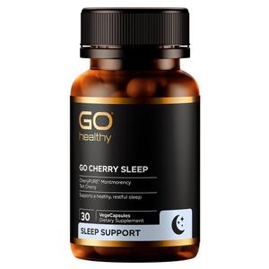 GO Healthy GO Cherry Sleep VegeCapsules 30s