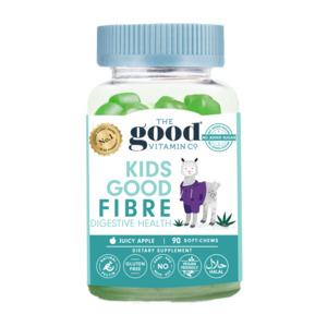 Vitamins Mineral Digestive Health: The Good Vitamin Co Kids Fibre No Added Sugar Soft-Chews 90s
