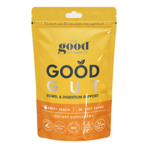 Vitamins Mineral Digestive Health: The Good Vitamin Co Gut Pouch Soft-Chews 28s