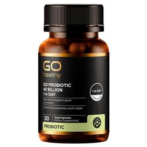 GO Healthy GO Probiotic 40 Billion VegeCapsules 30s