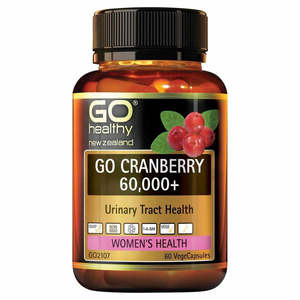GO Healthy GO Cranberry 60000 + VegeCapsules 60s