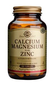 Womens Health: Solgar Calcium Magnesium Plus Zinc Tablets 100s
