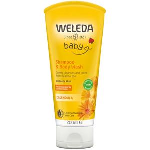 Baby Shampoo Body Wash: Weleda Calendula Shampoo & Body Wash 200ml