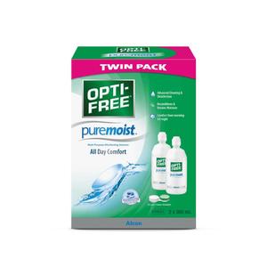 Contact Lens Care: Opti-Free PureMoist Twin Pack 300ml 2pk