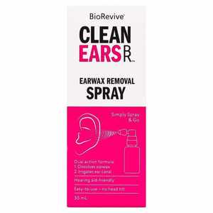 BioRevive Clean Ears Wax Removal Spray 30ml