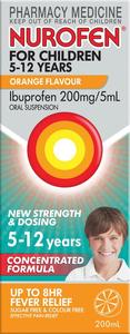 Nurofen For Children 5-12 Years Orange 200ml