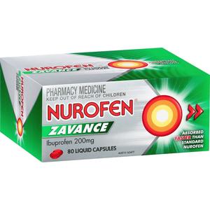 Nurofen: Nurofen Zavance Liquid Capsules 80s