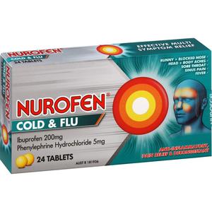 Nurofen Cold and Flu Tablets 24s