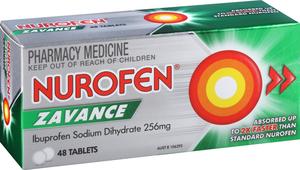 Nurofen ZAVANCE TABS 48s