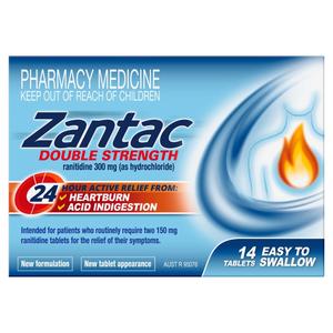 Zantac: Zantac 300mg Tablets 14s