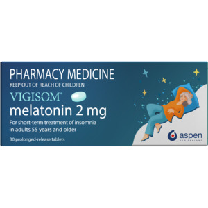 Sleep: Vigisom Melatonin 2mg Tablets 30s