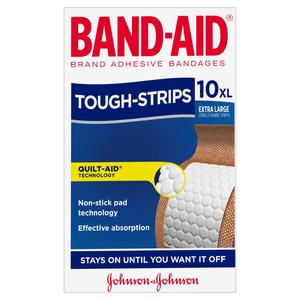 Band-Aid Tough Strips Extra Large 10pk