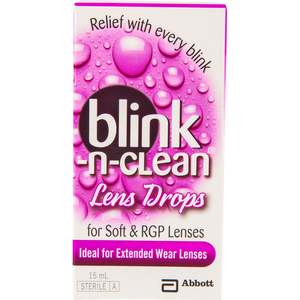 Blink-n-Clean Lens Drops 15ml