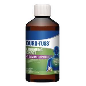 Duro-Tuss Lingering Chest + Immune Support 350ml