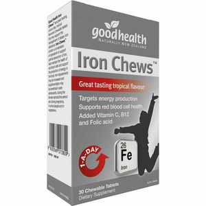 Good Health: Good Health Iron Chews Tablets 30s