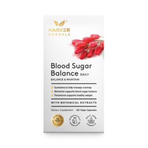 Harker Herbals: Harker Herbals Blood Sugar Balance Capsules 90s