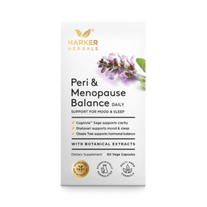 Harker Herbals: Harker Herbals Peri & Menopause Balance Capsules 60s