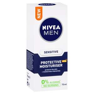 Nivea: Nivea Men Sensitive Protective Moisturiser SPF15 75ml
