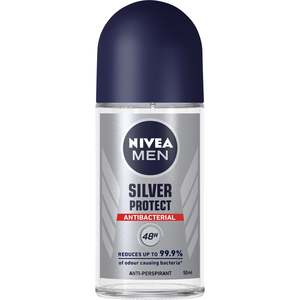 Nivea Men Deodorant Silver Protect Anti-Perspirant Roll-On 50ml