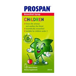 Cough Cold: Prospan Bronchial Syrup Children 200ml