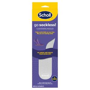 Scholl Go Sockess Cushion Insole 3pr