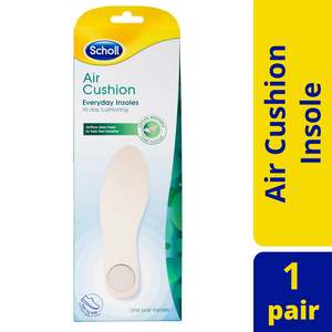 Scholl Air Cushion Everyday Insoles 1pr