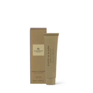 Hands Feet Hand Moisturisers: Glasshouse Hand Cream Kyoto In Bloom 75ml