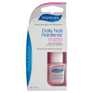 Nail Cuticle Treatments: Manicare Daily Nail Hardener 12ml