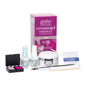 Gelish Soak-Off Cream Gel Starter Kit Bold
