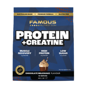 Famous Nutrition Protein + Creatine Chocolate 400g