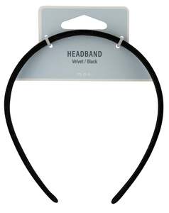 Adorn by Mae Mae Headband Velvet Black