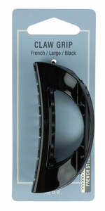 Hair Accessories: Mae C/Grip French Large Black